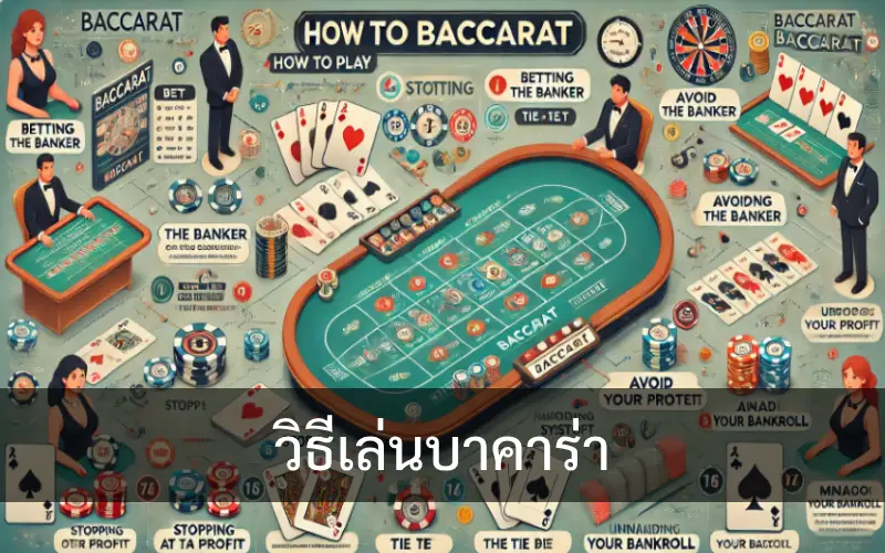 วิธีเล่นบาคาร่า